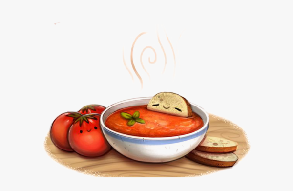 Нарисованная еда