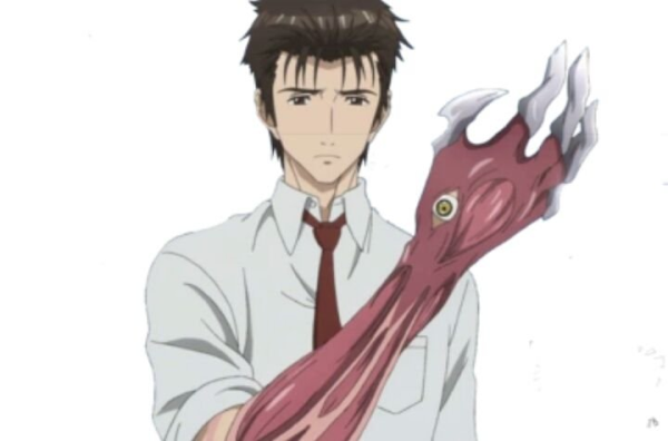 Паразит аниме персонажи Шиничи