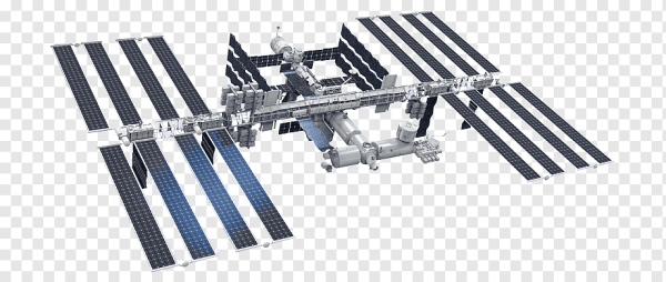 Станция МКС на прозрачном фоне