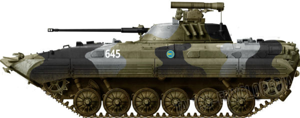 БМП 2 сбоку