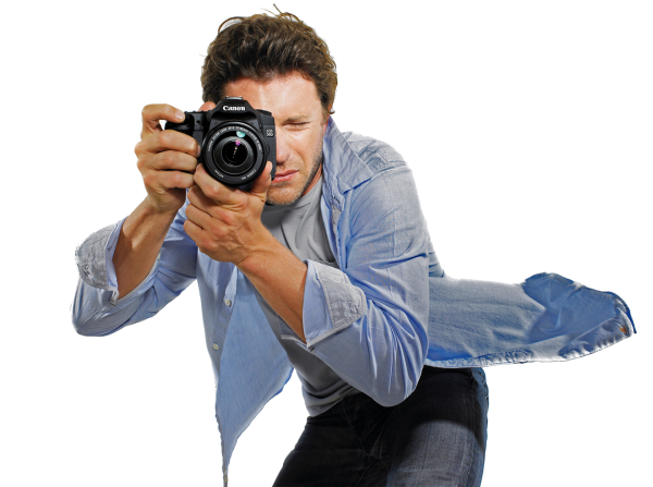 Мужчина с фотоаппаратом