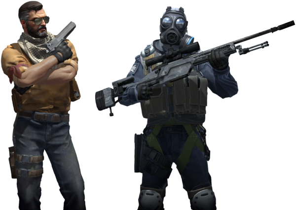 Модель террориста CS go PNG