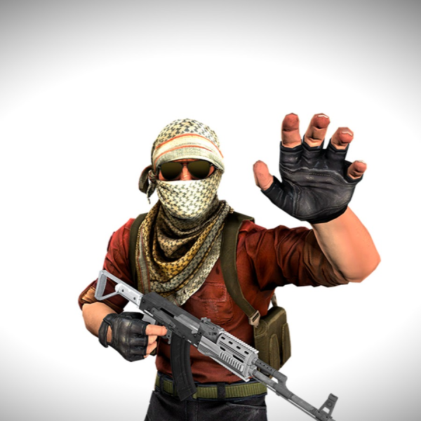 CS go террорист PNG