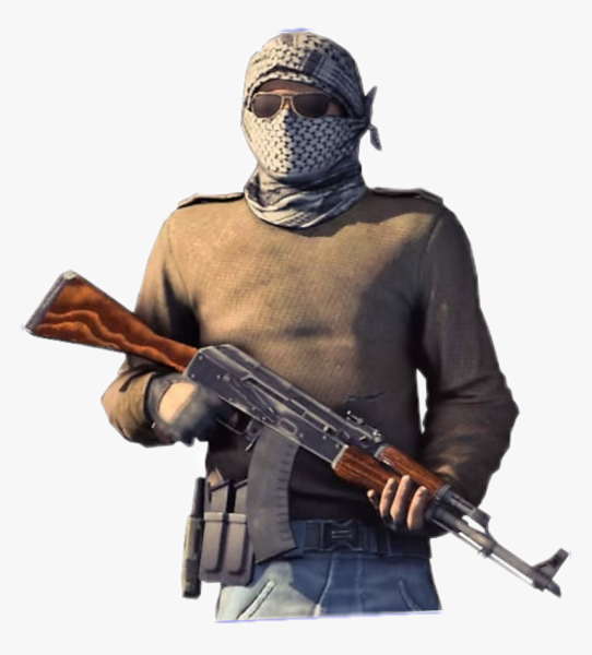 Модель террориста CS go PNG