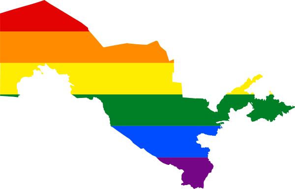 Ташкент флаг на карте