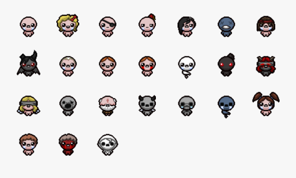 Айзек TBOI спрайт
