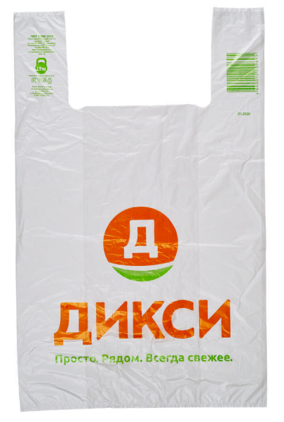 Пакет Дикси вур ПВД 50х51см