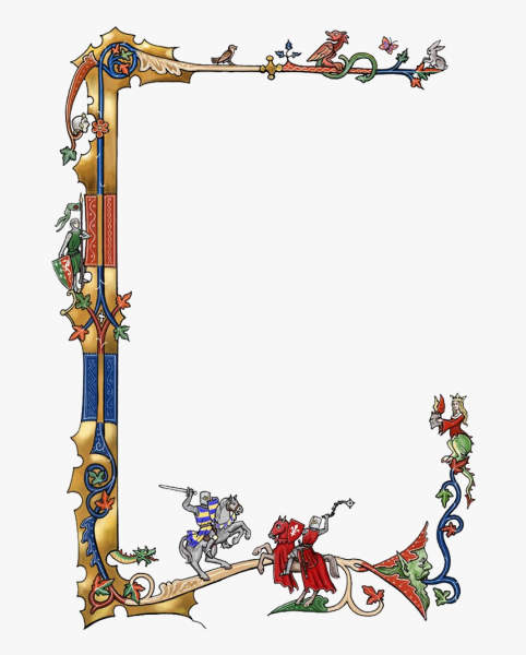 Средневековая рамка