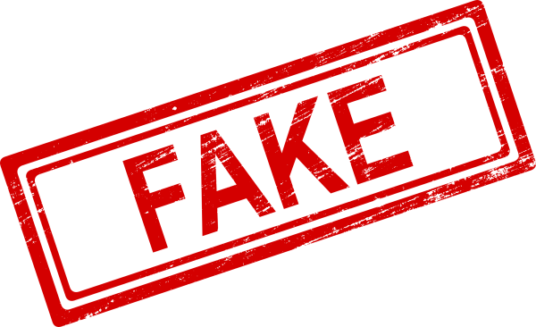 Штамп fake