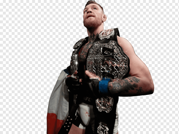 Конор МАКГРЕГОР С поясом UFC