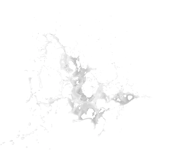 Белые брызги на прозрачном фоне