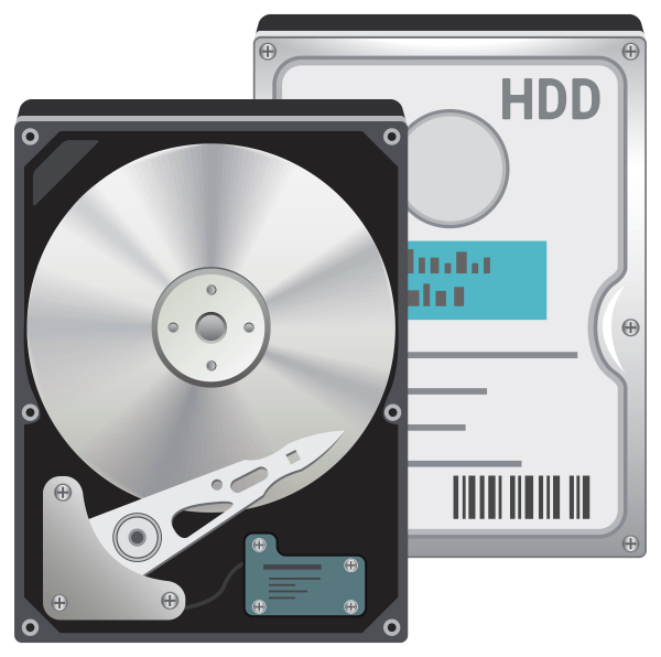 HDD без фона
