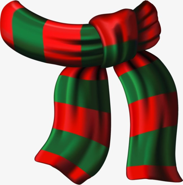 Новогодний шарфик
