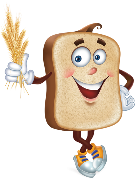 Хлеб мультяшный