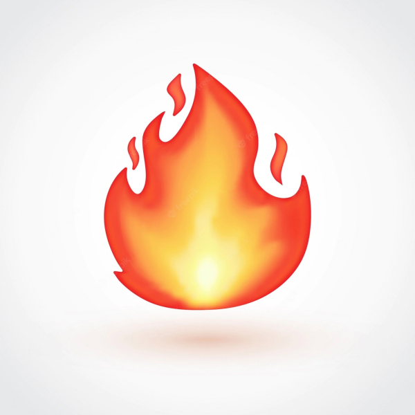 Emoji iphone огонь