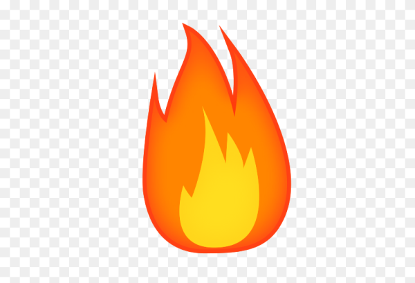 Emoji огонь