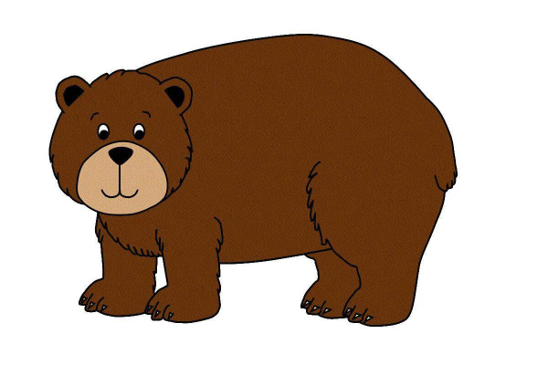 Медведь мультяшный