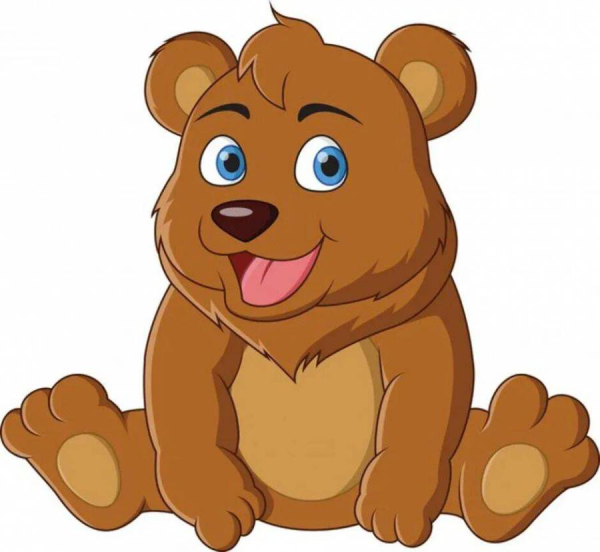 Медвежонок из мультика