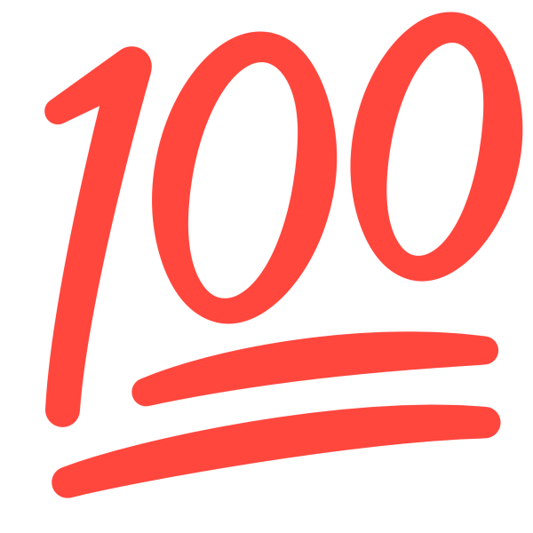 100 Надпись