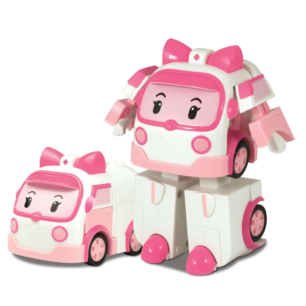 Машинка трансформер Robocar Poli Поли 10 см