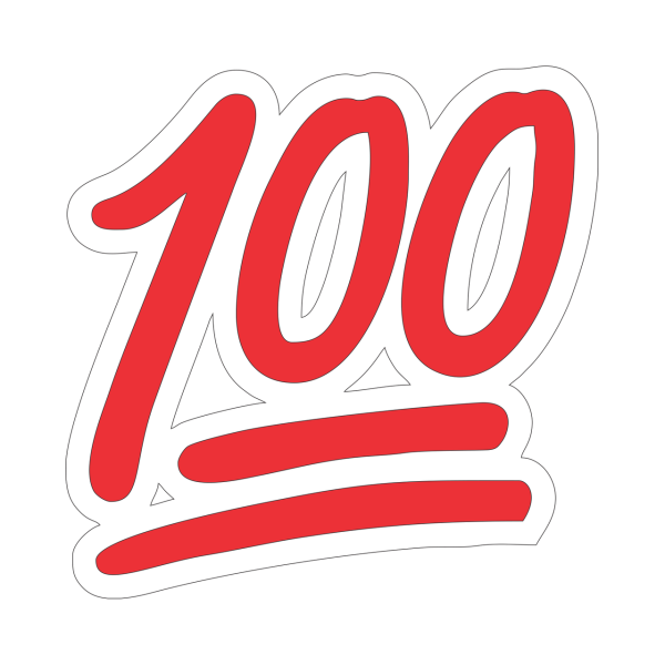 100 Стикеры