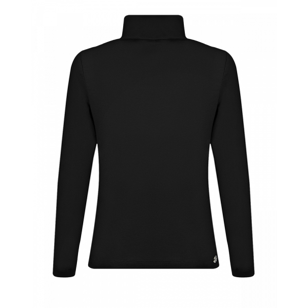 Черная водолазка женская