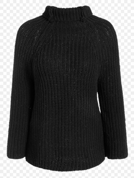 Черный свитер женский