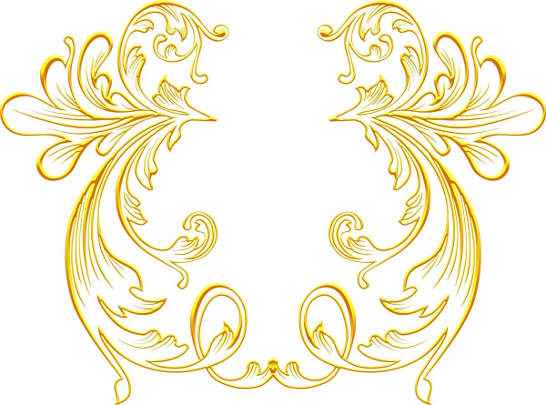 Золотой орнамент