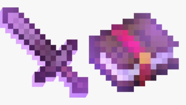 НЕЗЕРИТОВЫЙ Зачарованный меч в МАЙНКРАФТЕ