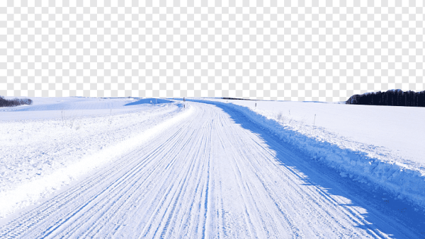 Снежная дорога сугробы