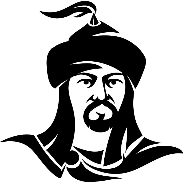 Казахский батыр вектор