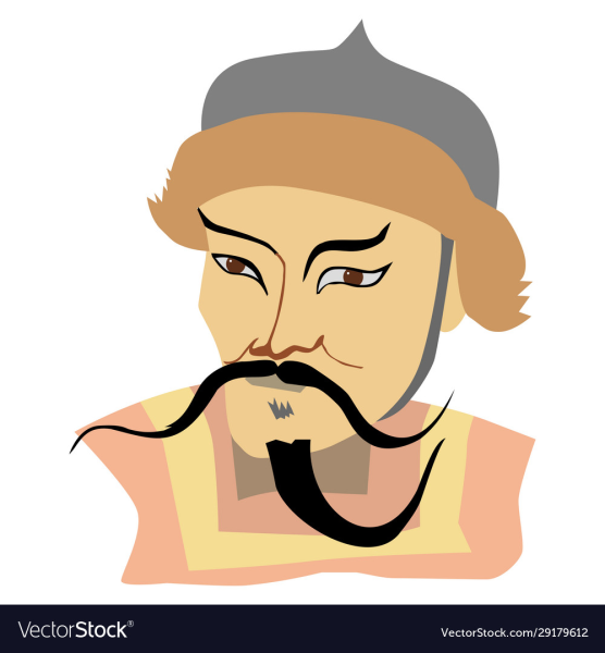 Чингис Хан вектор