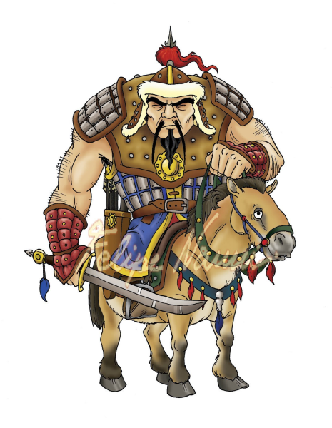 Чингисхан Хан вектор