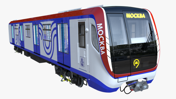 Метропоезд Русич модель