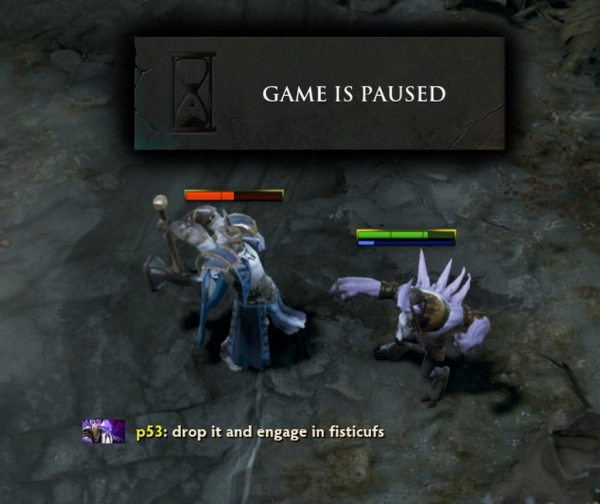 Pause игра