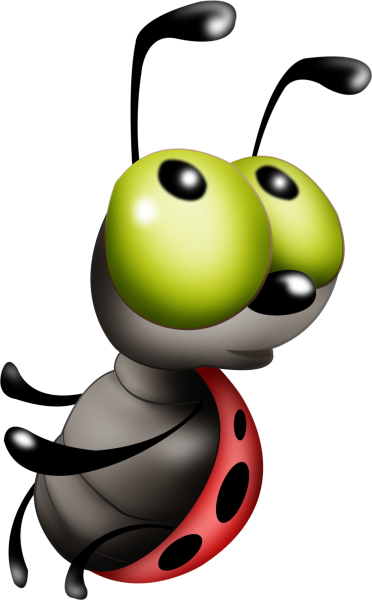 Мультяшные насекомые