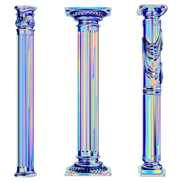 Vaporwave колонны