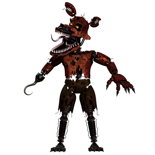 FNAF 4 Nightmare Foxy