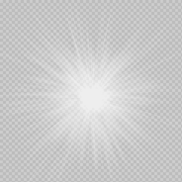 Свет на прозрачном фоне