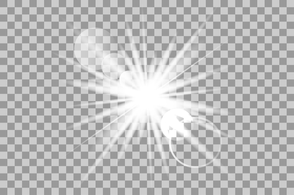 Блики для фотошопа без фона