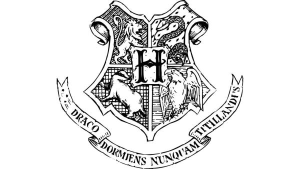 Эмблема Хогвартса из Гарри Поттера
