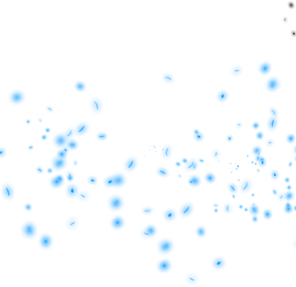 Синие блестки без фона
