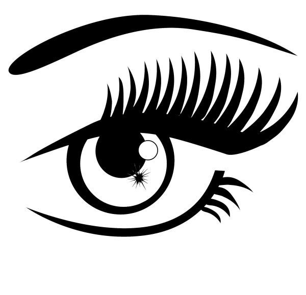 Глаз с ресницами