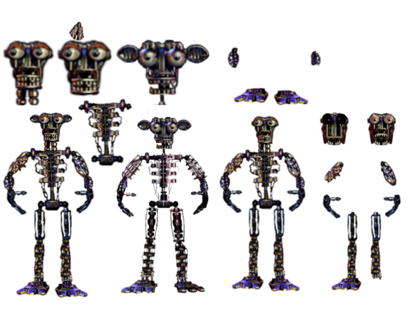 FNAF 2 эндоскелет