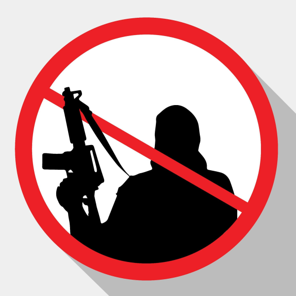Значки против терроризма