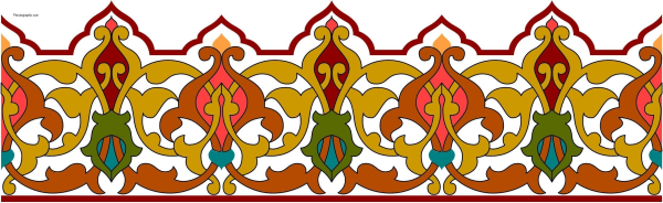 Узбекские национальные узоры вектор