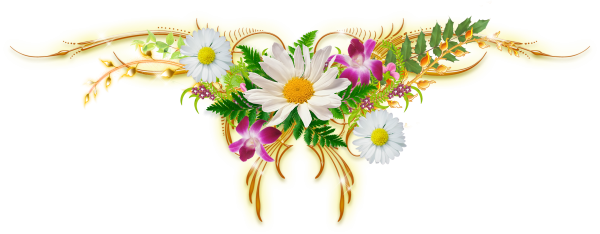 Цветочки для оформления