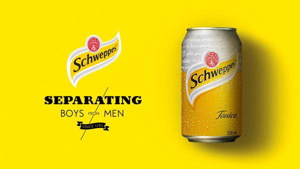 Schweppes реклама