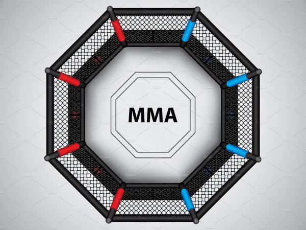 Октагон UFC клетка
