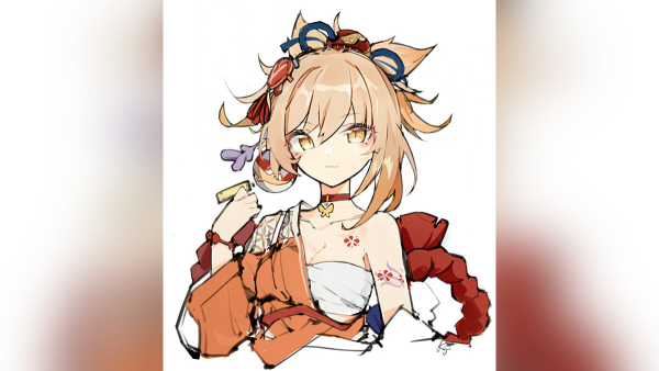 Еимия Геншин арт